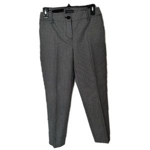 Hilary Radley Women’s Dress Pant Black & White Pattern Size 6
